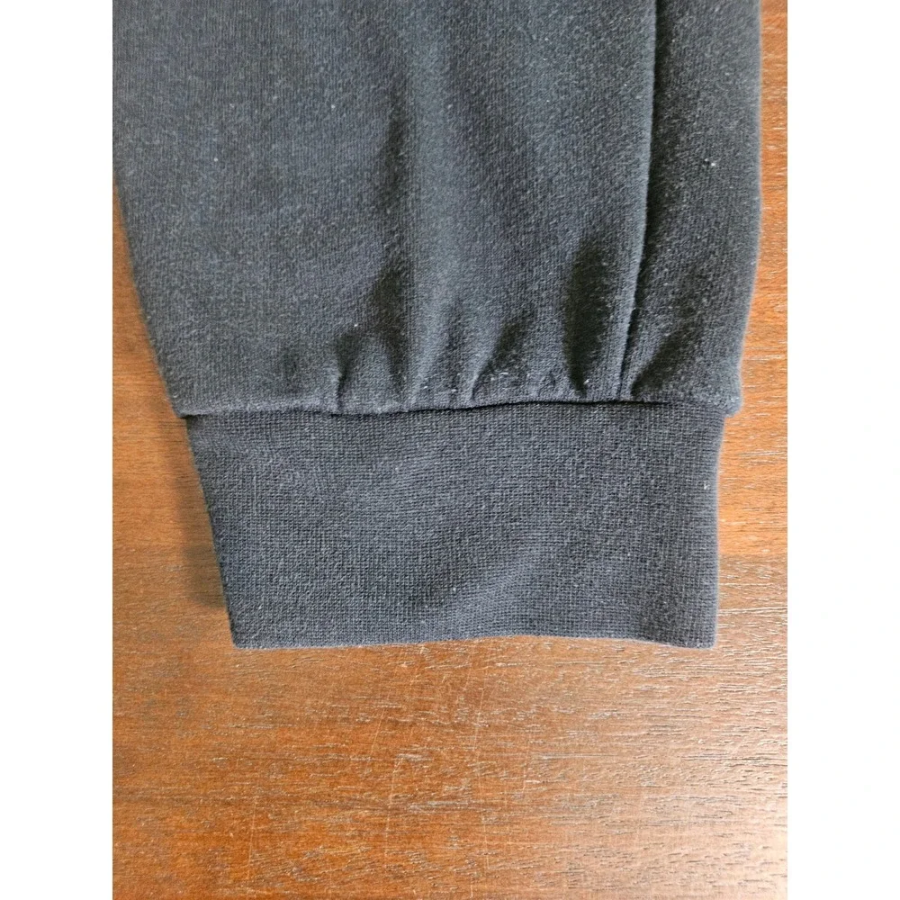 True Religion Sweatpants Mens Large Black Horseshoe Logo Joggers
